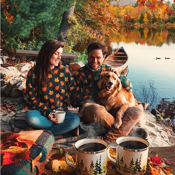 The Big Cozy Fall Leaf Sweater - Picture 2 of 8